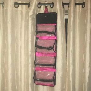 Mary Kay Travel Roll Up Cosmetic Bag with Hanger